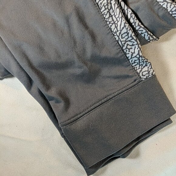 Jordan Grey Pants Sweat Track Side Stripe Boys XL 13-15y Joggers Elastic Ankle - Picture 3 of 11